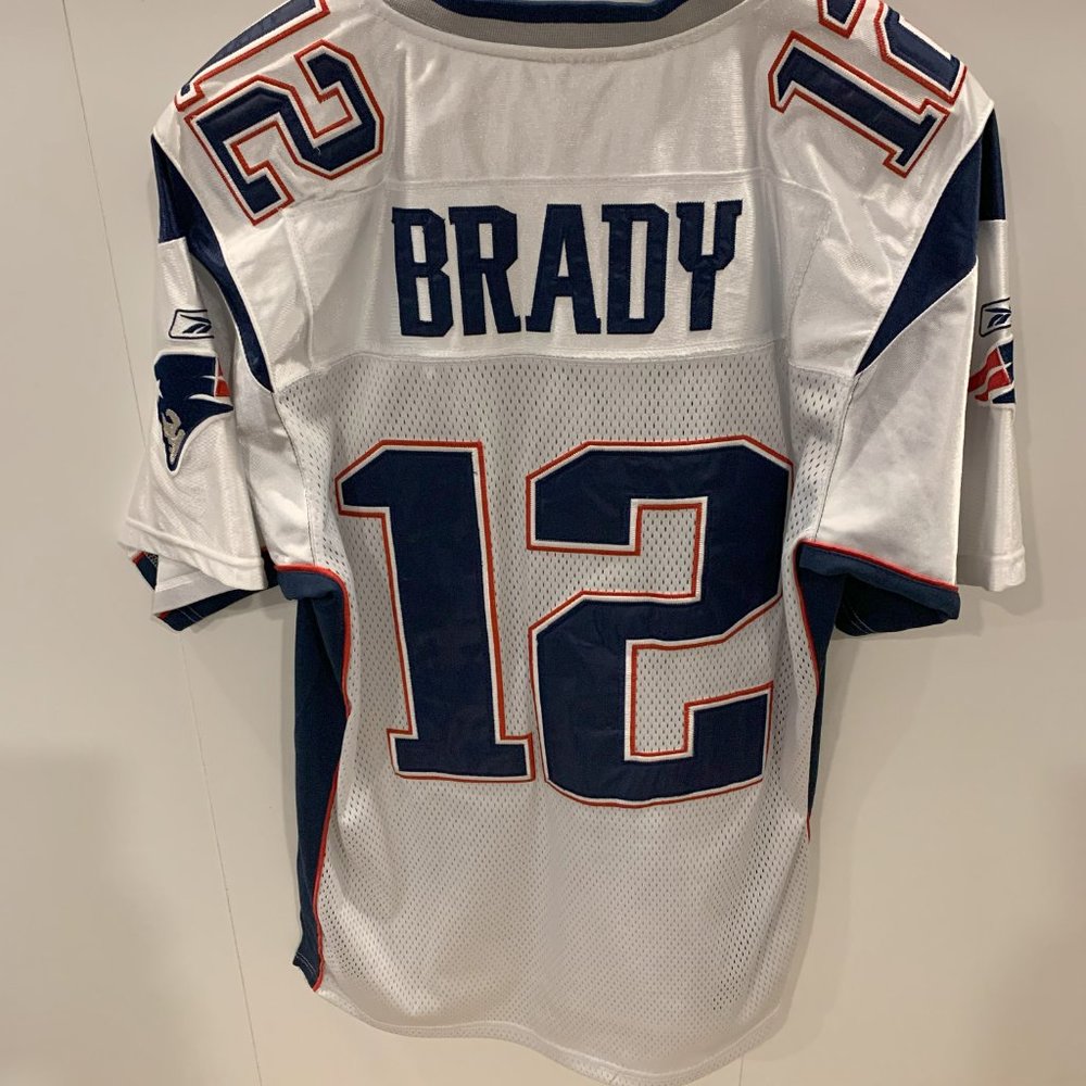 Tom Brady New England Patriots Reebok on field Jersey size 48 Authentic